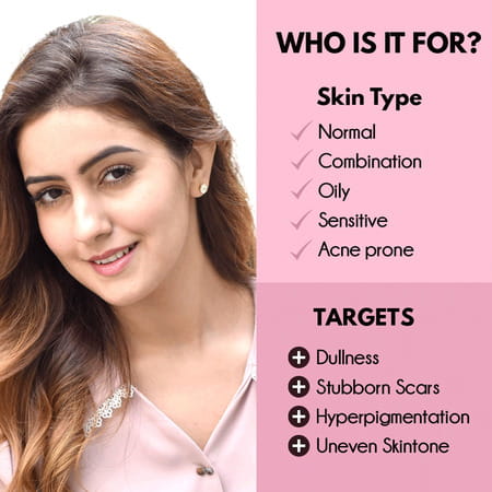 Auli Do It Bright Aha 5% Glycolic Acid And Rice Water Deep Purifying Oil Removing Face Scrub - 50gm