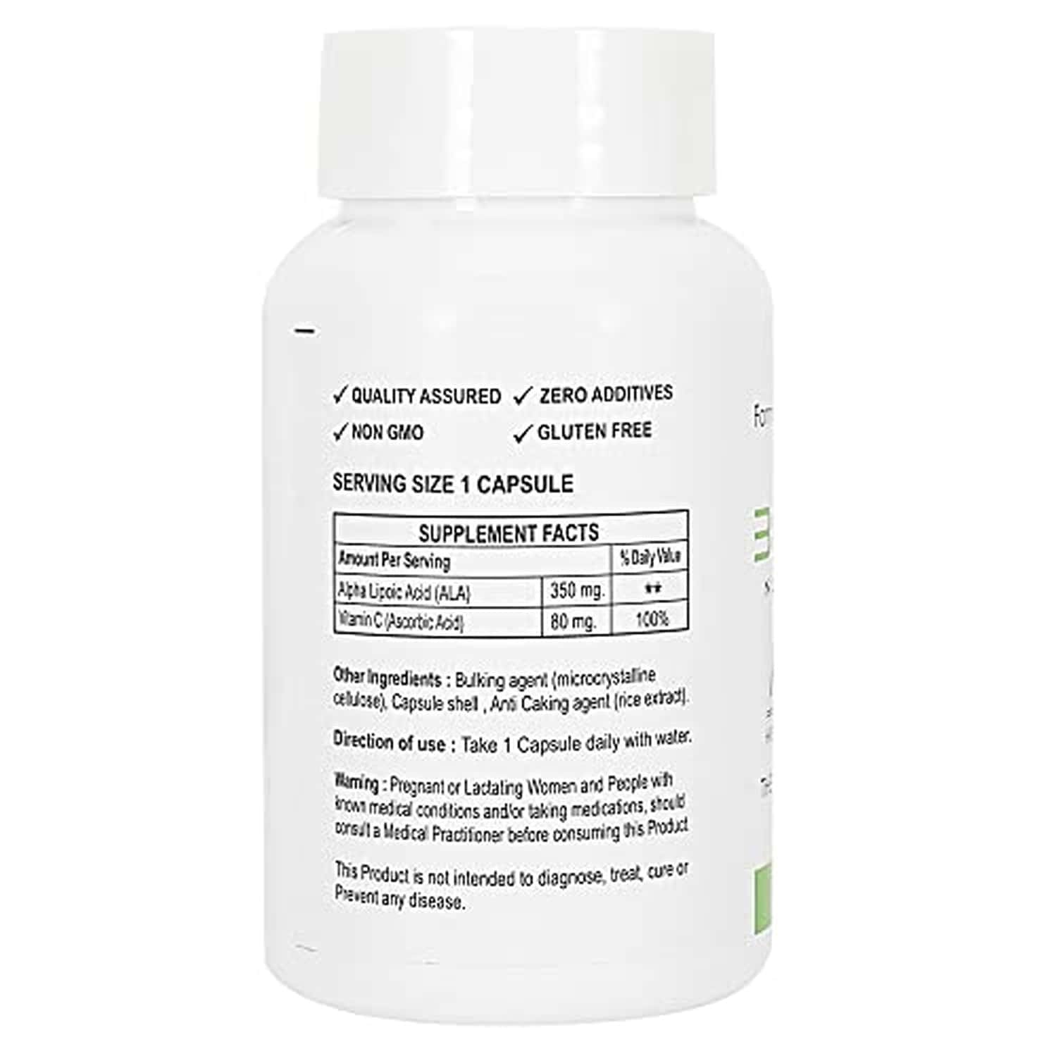 Buy BIOMAZE NUTRACEUTICALS ALPHA LIPOIC ACID 350MG SUPPORTS ANTIOXIDANT