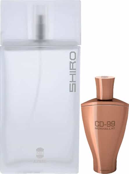 Ajmal Shiro Edp 90Ml Perfume For Men And Cd 99 Mukhallat Cp Attar 14Ml For Unisex