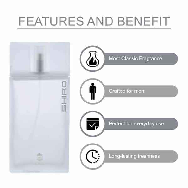 Ajmal Shiro Edp 90Ml Perfume For Men And Cd 99 Mukhallat Cp Attar 14Ml For Unisex