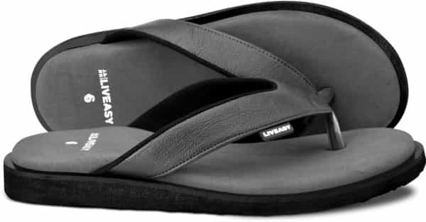 Liveasy Essentials Diabetic & Orthopedic Slippers (Style 2) - Women Black- Size Uk-7