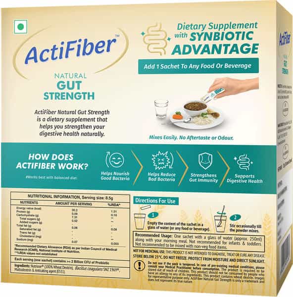 Actifiber Natural Gut Strength 255Gm