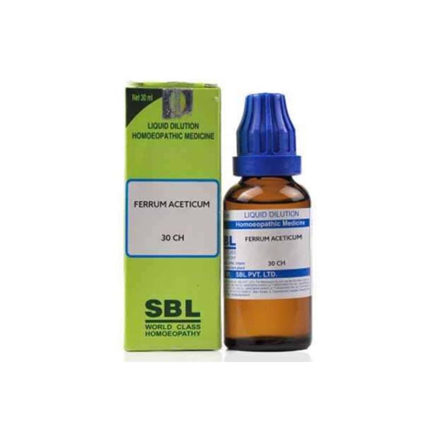 Sbl Ferrum Aceticum Dilution 30 Ch 30 Ml Pack Of 3