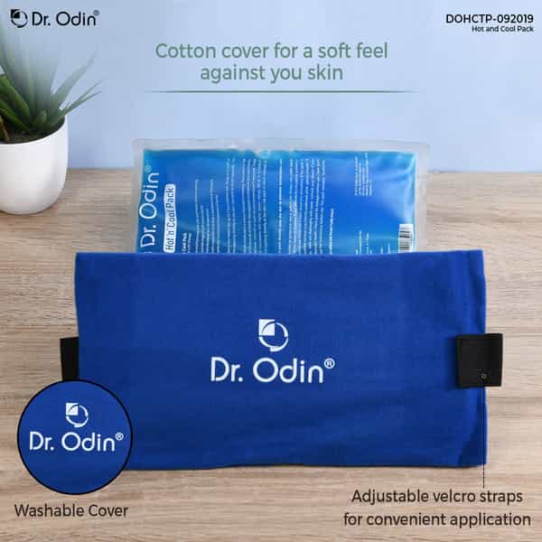 Dr. Odin Reusable Hot And Cool Pack Transparent Gel Pack For Pain Relief