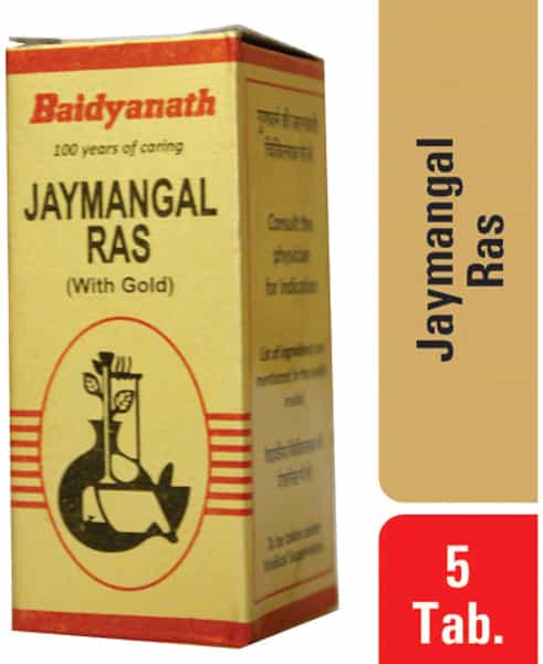Baidyanath Asli Ayurved Jayamangal Ras Sy -5 Tablets