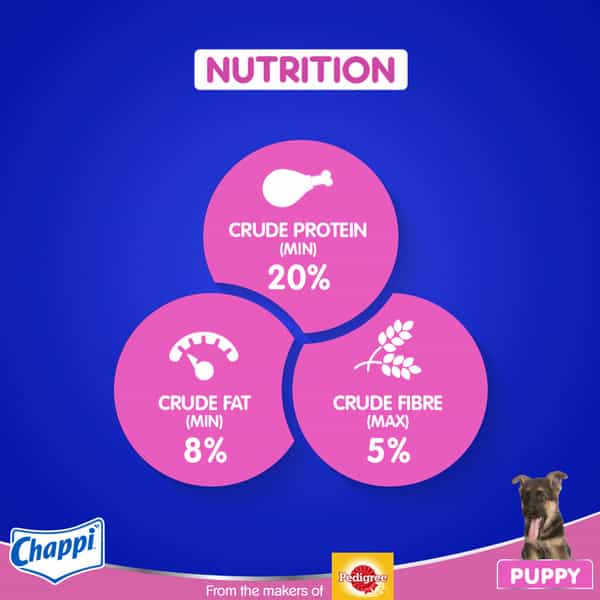 Chappi Puppy Chicken & Milk 3Kg