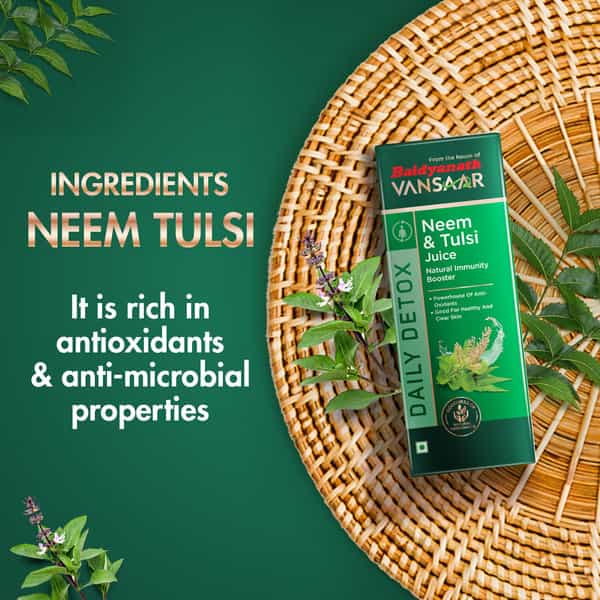 Vansaar Neem Tulsi Juice- 1L