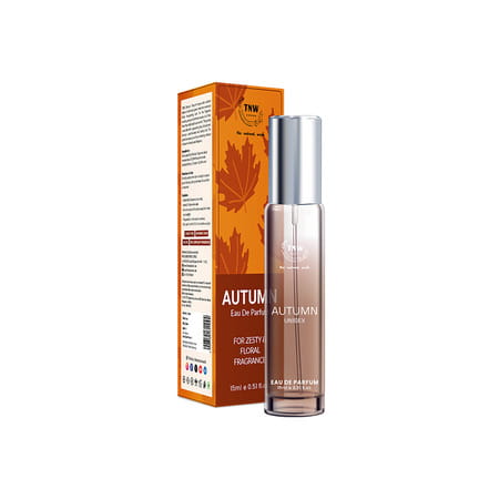 Tnw The Natural Wash Autumn Eau De Parfum | Floral Zesty Long Lasting Fragrance 15 Ml