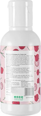 Skivia Onion Oil Mini Shampoo With Reetha & Keratin - 30ml|Enhances Texture|Stimulates Hair Growth
