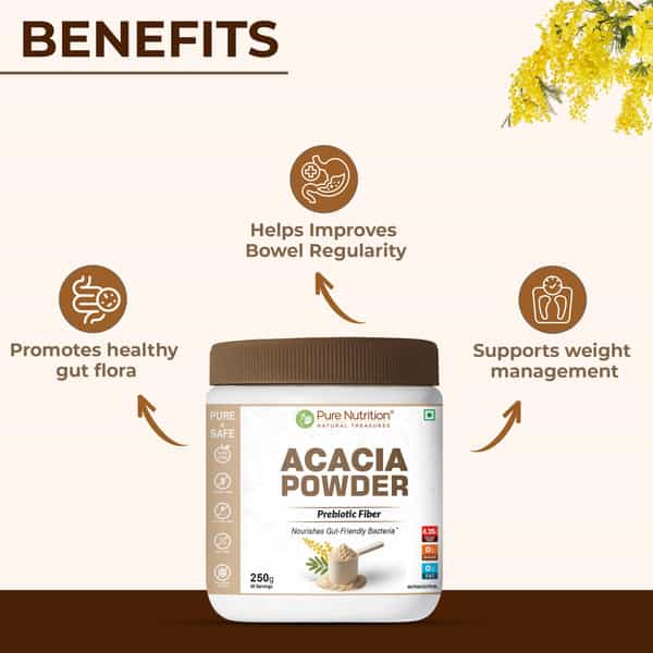 Pure Nutrition Acacia 250Gm