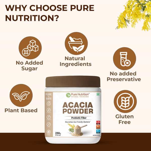 Pure Nutrition Acacia 250Gm
