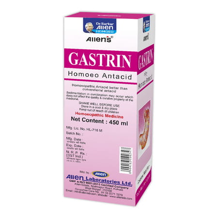 Allen Laboratories Gastrin Liquid 450 Ml