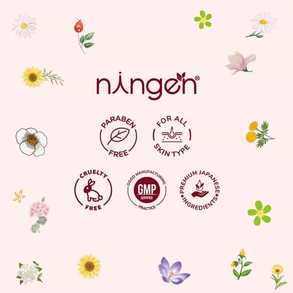 Ningen Lotus Hair Conditioner Enriched With Jojoba And Argan Extracts - 100G