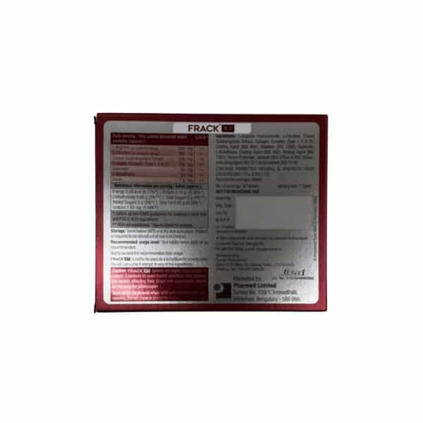 Frack Xt Strip Of 15 Tablets