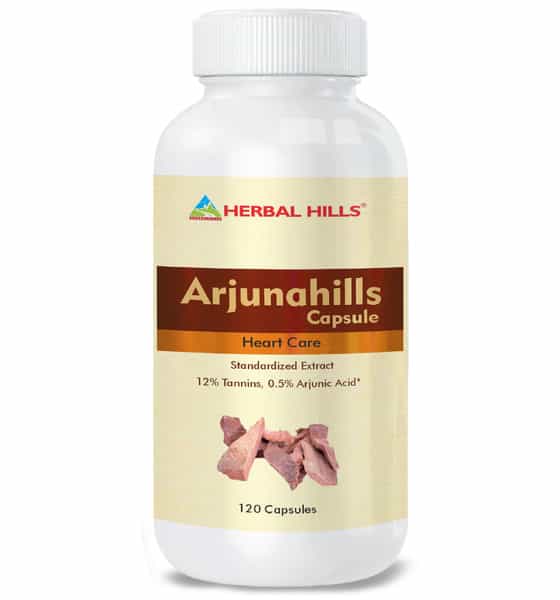 Herbal Hills Arjunahills - 120 Capsules - Pack Of 4