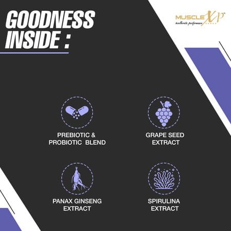 Musclexp Daily Vital + Probiotic One Daily 60 Tablets (Pack Of 3)