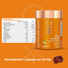 Nutriburst Triple Immunity Gummies With Vitamin C | Amla & Zinc (30 Gummies)(Orange Flavour)