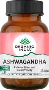 Organic India Ashwagandha - 60 Capsules