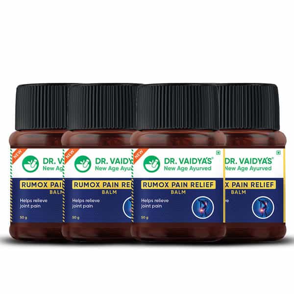 Dr. Vaidya's Rumox Pain Relief Balm -Pack Of 4