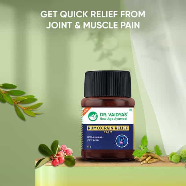 Dr. Vaidya's Rumox Pain Relief Balm -Pack Of 4