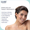 Gubb Derma Roller 0.5Mm For Hair Regrowth Face Acne Scars & Skin Aging 540 Micro Needles - Green
