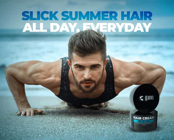 Beardo Ice Blast Hair Cream 75G | For Daily Soft Styling And Gloss