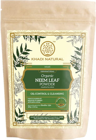 Khadi Natural Neem Leaf Organic Powder 100 Gm