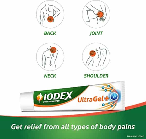 Iodex Ultra Plus Body Pain Expert Gel 15 Gm