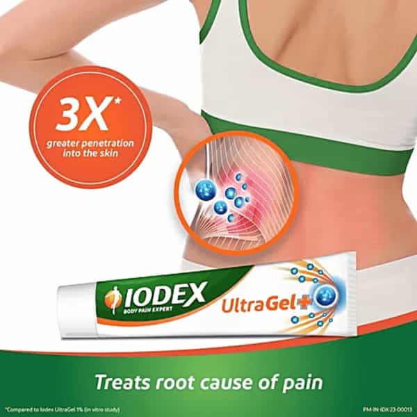 Iodex Ultra Plus Body Pain Expert Gel 15 Gm