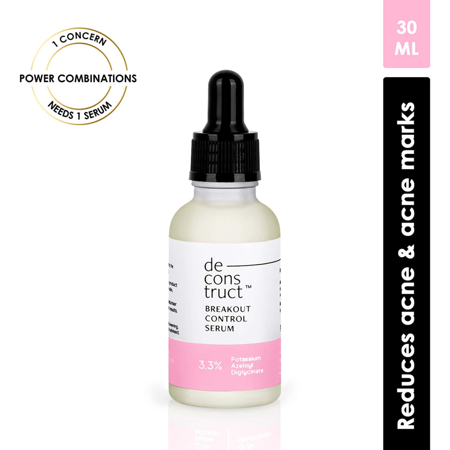 Deconstruct Breakout Control Serum - 3.3% Potassium Azeloyl Diglycete - 30ml