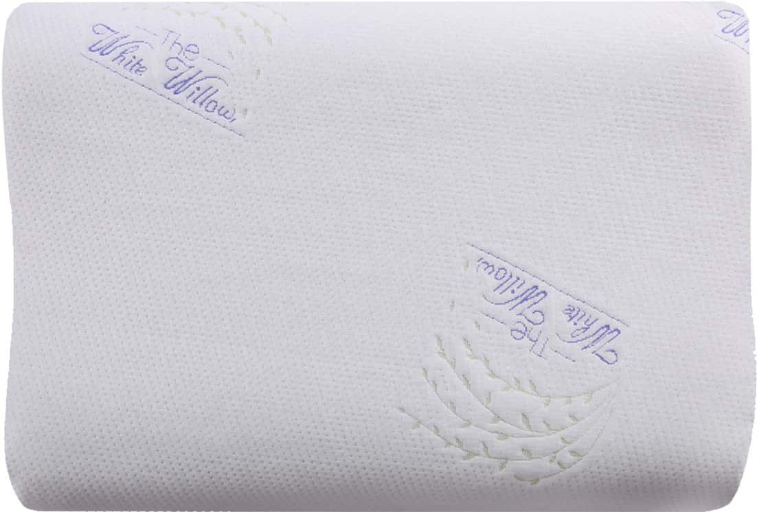 The White Willow Orthopedic Memory Foam Cervical Cooling Gel Contour Pillow Pain Relief Multi