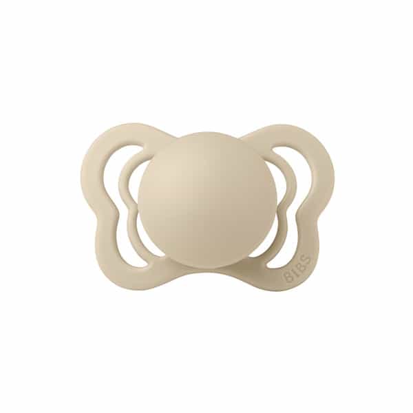 Bibs Couture 2 Pack Silicone Size 1 Vanilla/Olive - 0+ Months