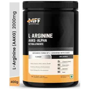 Myfitfuel L Arginine Alpha-ketoglutarate (aakg) Pre Workout Powder | 400gm (unflavoured)