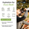 Wellbeing Nutrition Hydrasalt Electrolyte Drink | No Added Sugar | Cucumber Lemon | 90Gm Pack Of 15