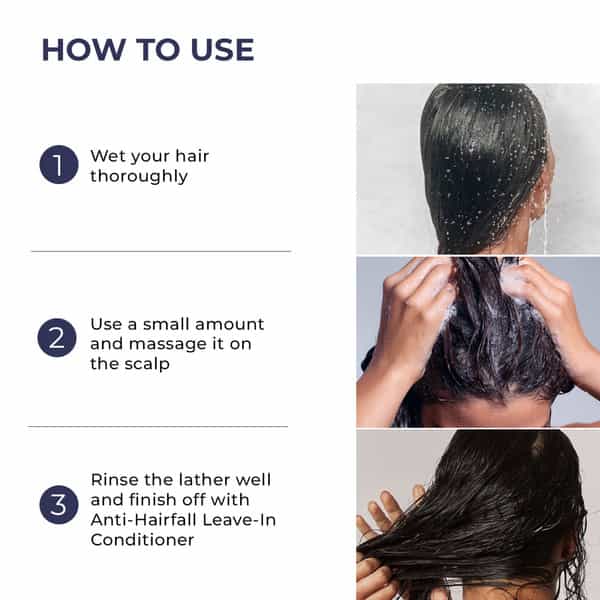 Conscious Chemist Anti Hairfall Shampoo | Saw Palmetto & Rosemary | Hard Water Safe | 200Ml