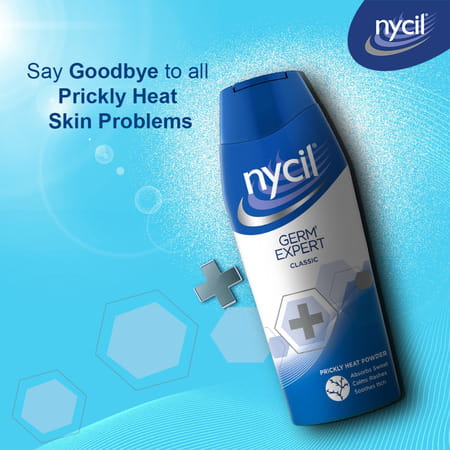 Nycil Classic Prickly Heat Talcum Powder 150G With (Free Nycil Classic 60G) 210 Gm