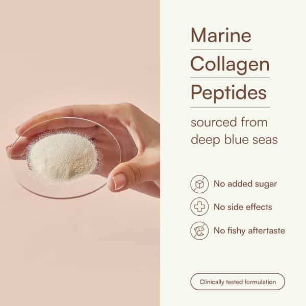 Hk Vitals Marine Collagen Supplement (Orange | 400G) |With Vitamin C | E