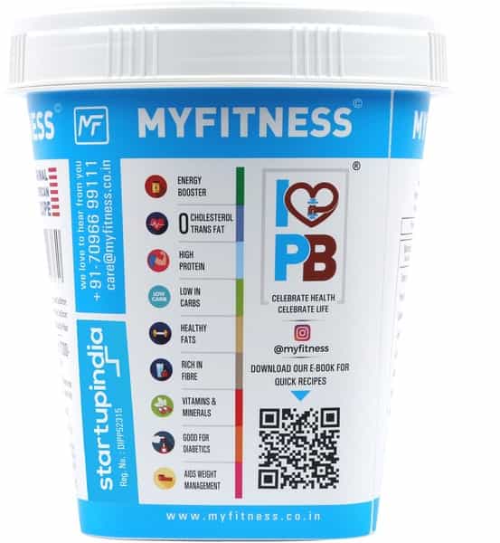 Myfitness Peanut Butter Chocolate Crispy 510G Jar