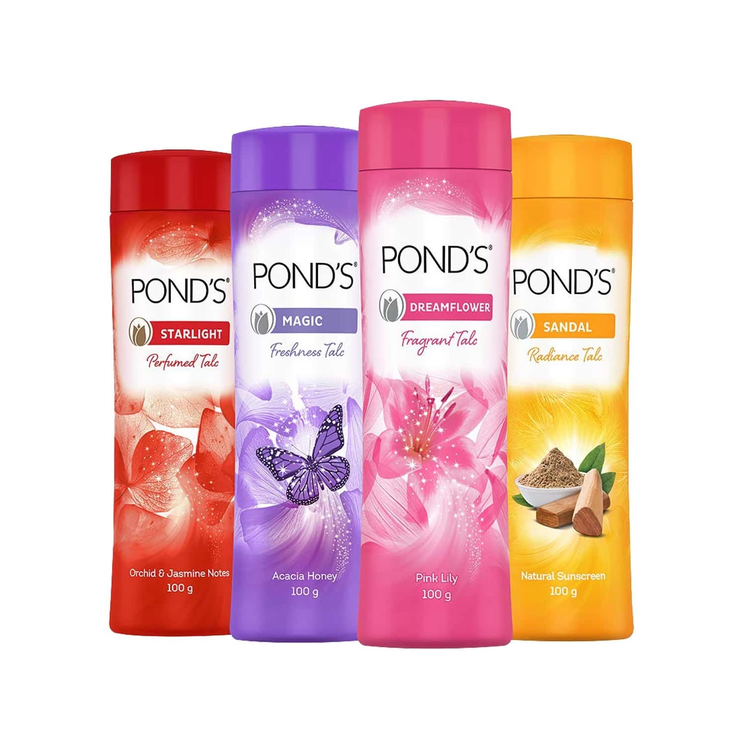 Buy POND'S MAGIC FRESHNESS ACACIA HONEY TALCUM POWDER BOTTLE OF 100 G