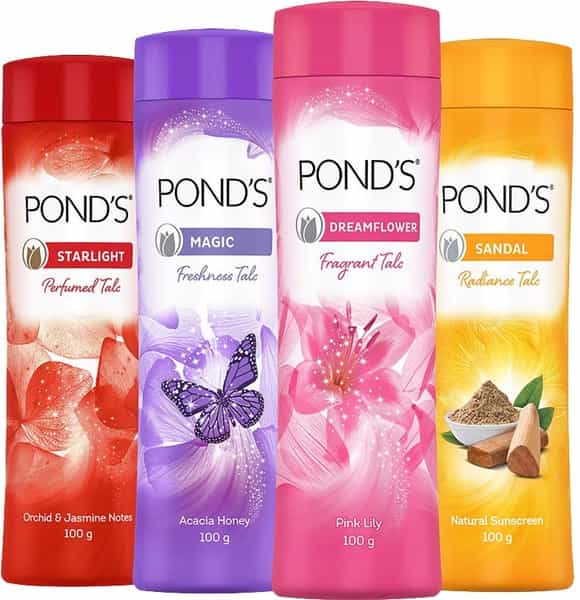 Pond's Magic Freshness Acacia Honey Talcum Powder  Bottle Of 100 G