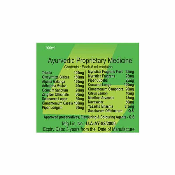 Nivaran 90 Herbal Cough Syrup(Pack Of 3 - 100 Ml)