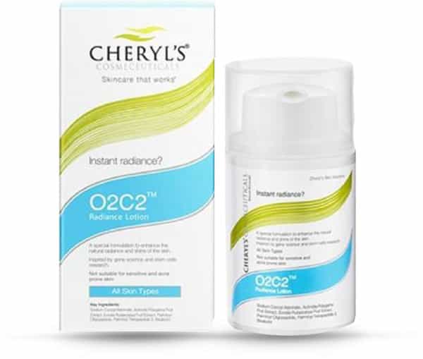 Cheryl's O2c2 Radiance Lotion - 50 Gm