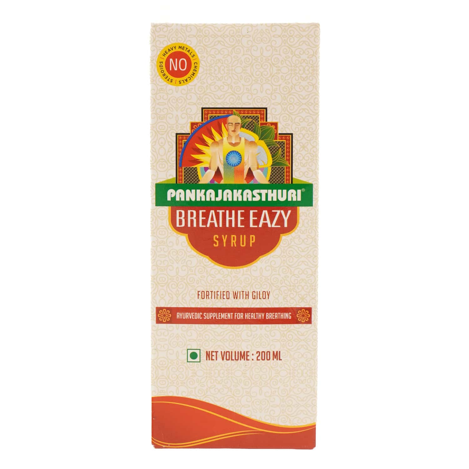 Pankajakasthuri Breathe Eazy Syrup 200 Ml