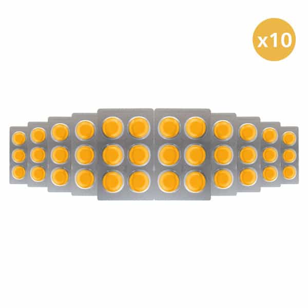 Arogya Tulsi Lozenges (Honey Lemon Flavour) 6 Tab | Cough & Sore Throat (Pack Of 10)