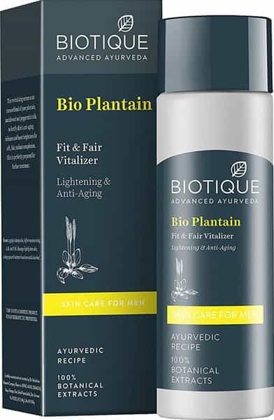 Biotique Bio Plantain Fit & Fair Vitaliser For Men - 120 Ml
