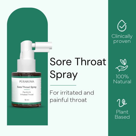 Puraroma Sore Throat Spray - 15 Ml