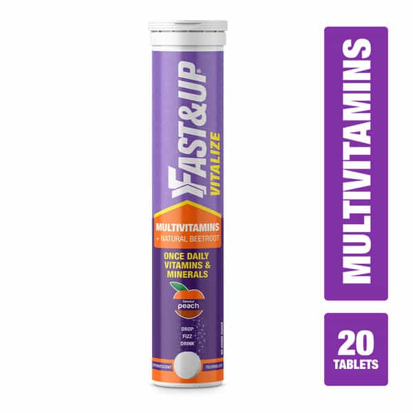 Fast&Up Vitalize - Immunity Essential Multivitamin For Men & Women (20 Tablets)