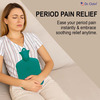 Dr. Odin Hot Water Bag (1.75 Litre) Non Electric Leakproof Hot Water Bottle For Body Pain (Green)