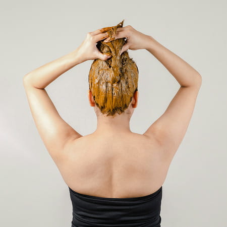 Nat Habit Ready To Apply Henna Paste For Rich Brown Shade From Rajasthani Henna Powder - 220g