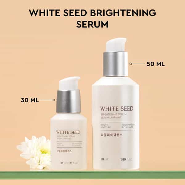 The Face Shop White Seed Brightening Korean Serum | Niacinamide & Ha | Dark Spots - 30Ml